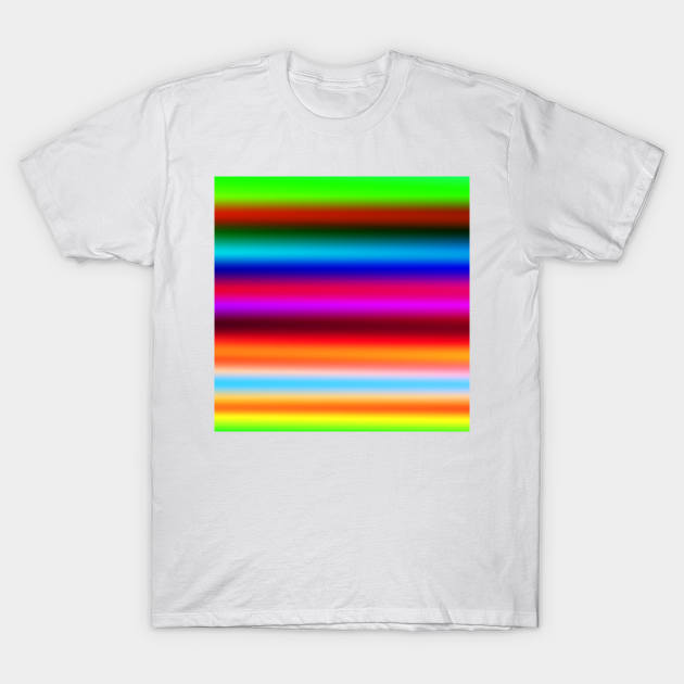 colorful rainbow abstract texture art T-Shirt by Artistic_st